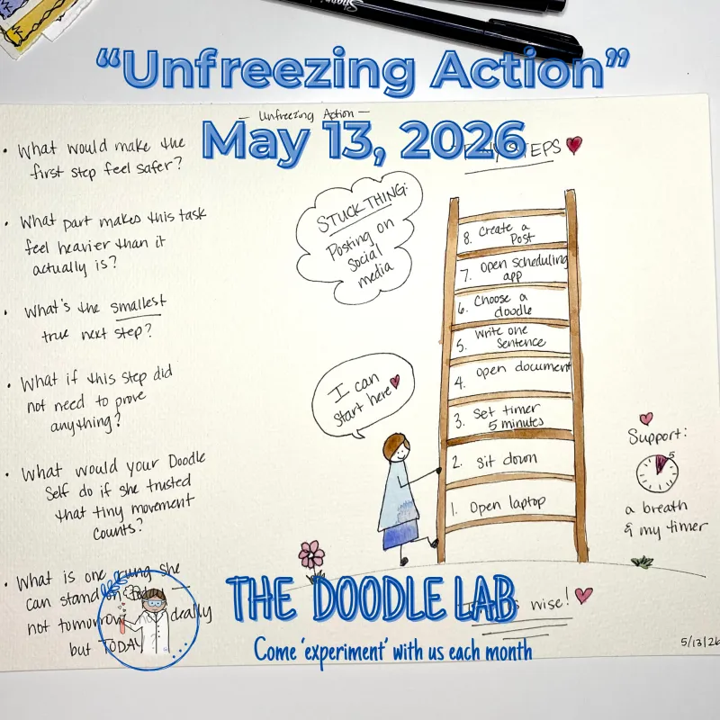 The Doodle Lab - Doodle the Dang Thing: Unfreezing Action