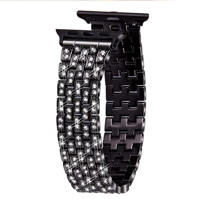 GORGEOUS BAGUETTE APPLE WATCHBAND