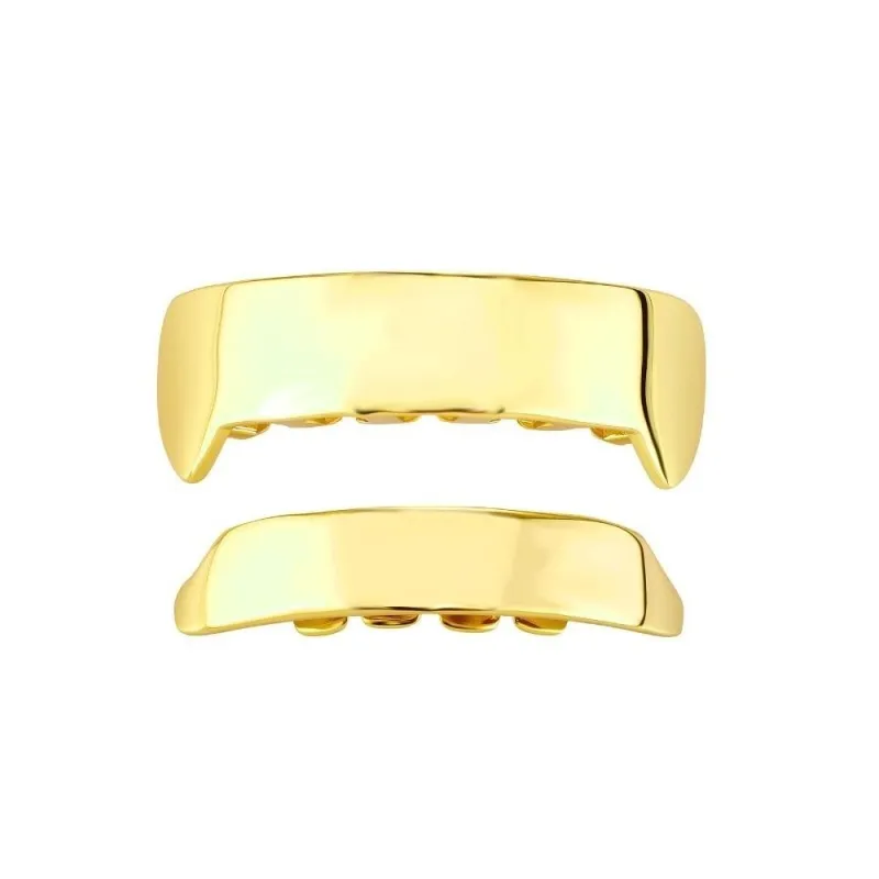 CYBERPUNK GLOSS CANINESS - GOLD PLATEFD SMOOTH SURFACE