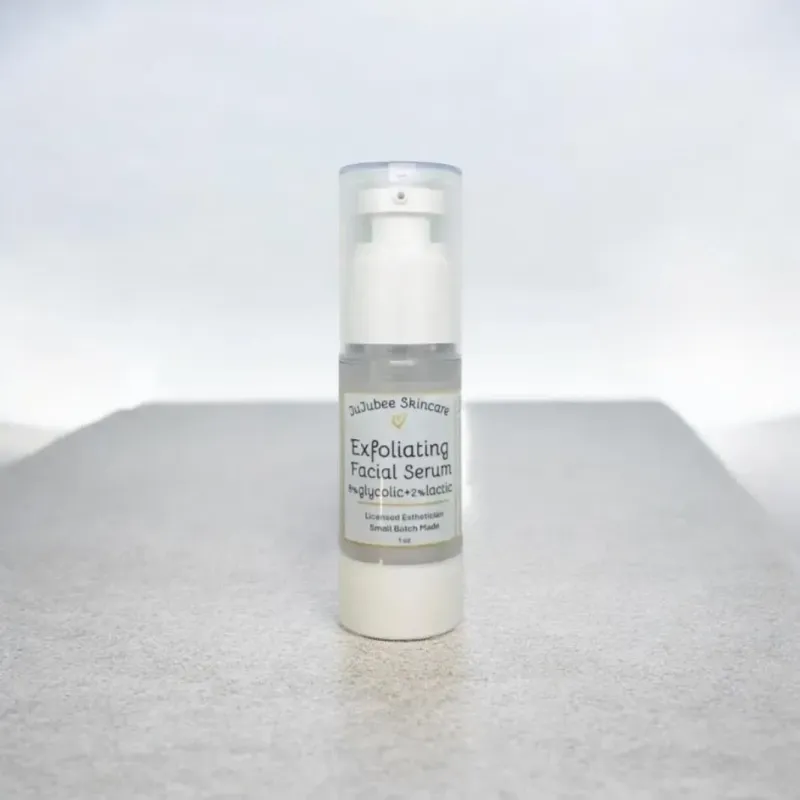 8% Glycolic+2% Lactic Acid Exfoliating Face Serum (normal/dry skin types)