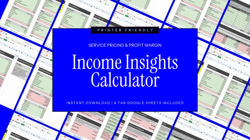 Income Insights Calculator