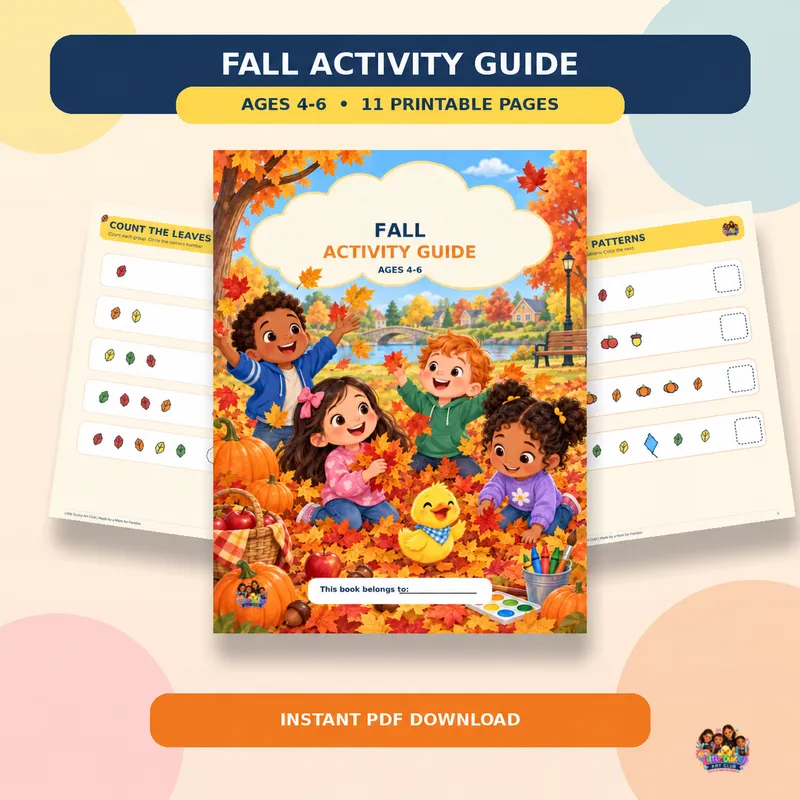 Fall Activity Guide – Ages 4–6