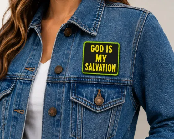 God Is My Salvation Patch