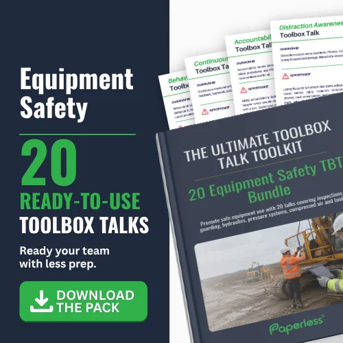 20 Equipment Safety TBT Bundle