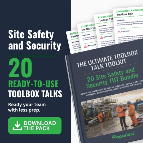 20 Site Safety and Security TBT Bundle