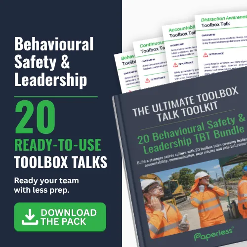20 Behavioural Safety & Leadership TBT Bundle