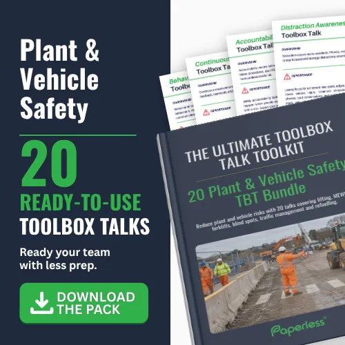 20 Plant & Vehicle Safety TBT Bundle
