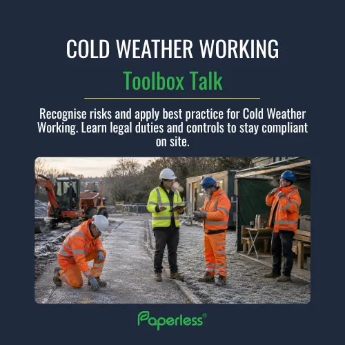 FREE Cold Weather Working Toolbox Talk