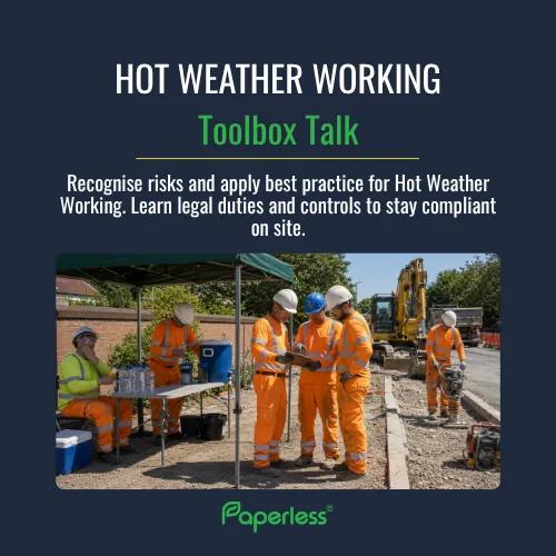 FREE Hot Weather Working Toolbox Talk