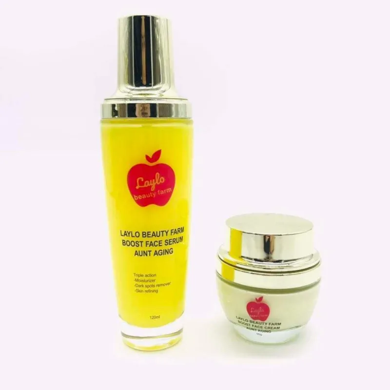 Boost Face Serum & Cream Set – Anti-Aging Skincare Duo