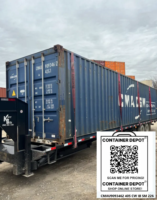 SOLD TIMED SALE 40FT USED ST CW CMAU9093462 Huntingburg, IN no. 8