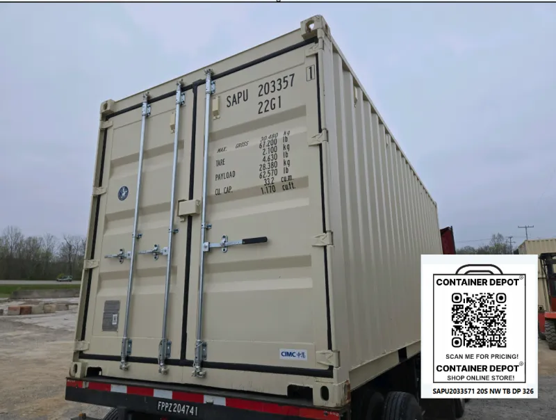 TIMED SALE 20FT NEW ST New 1-Trip SAPU2033571 Ashland City, TN  no.4