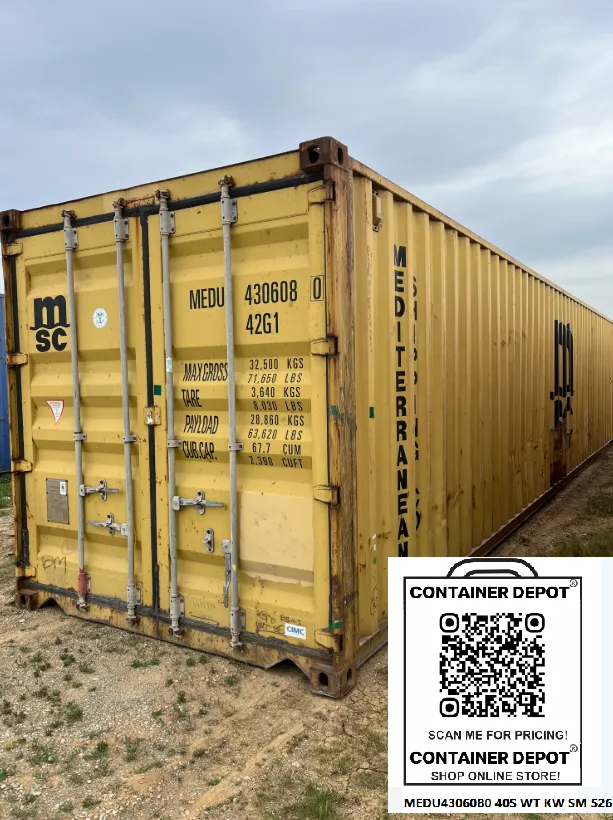 TIME SALE 40FT USED ST WWT MEDU4306080 Winchester, KY no. 7