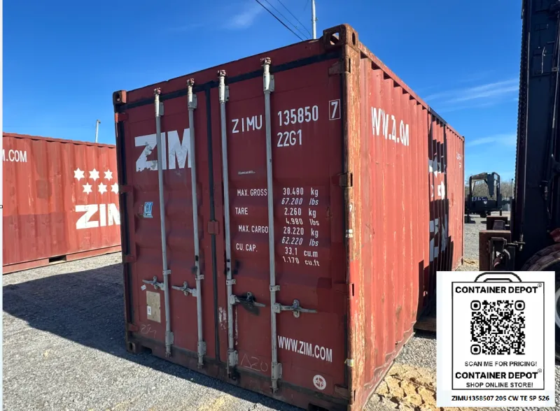 TIMED SALE 20FT USED ST CW ZIMU1358507 Englewood, TN no. 3