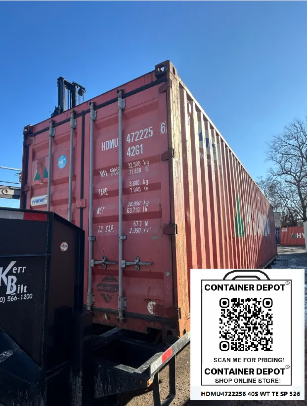 TIMED SALE 40FT USED ST WWT HDMU4722256 Englewood, TN no. 7
