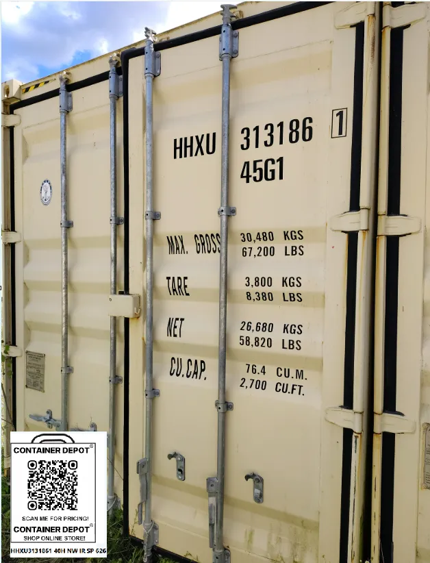 40' NEW HC New 1-Trip Single Door HHXU3131861 Rockford, IL no. 12