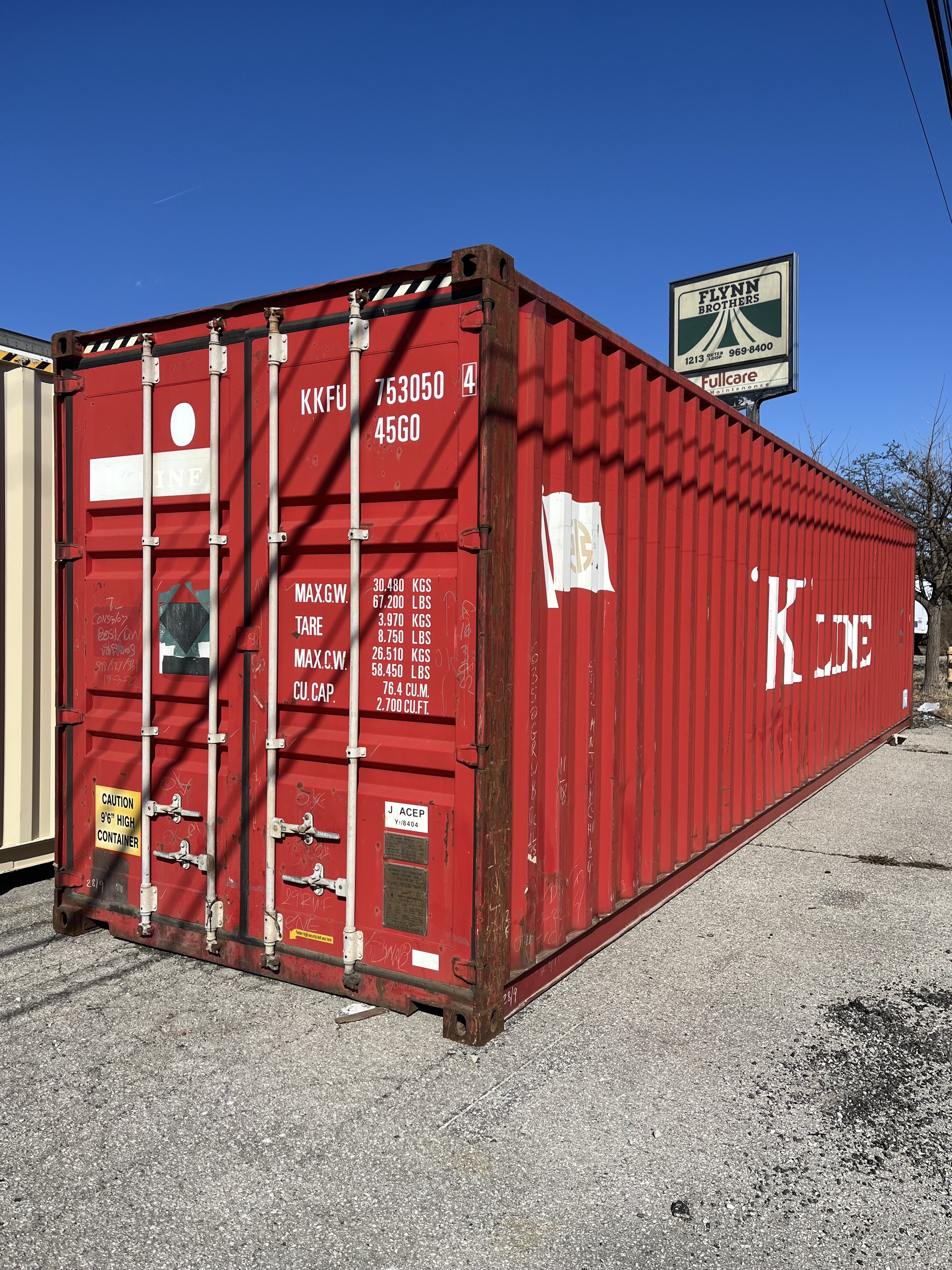 40FT USED HC CW Louisville, KY KKFU7530504 no. 11