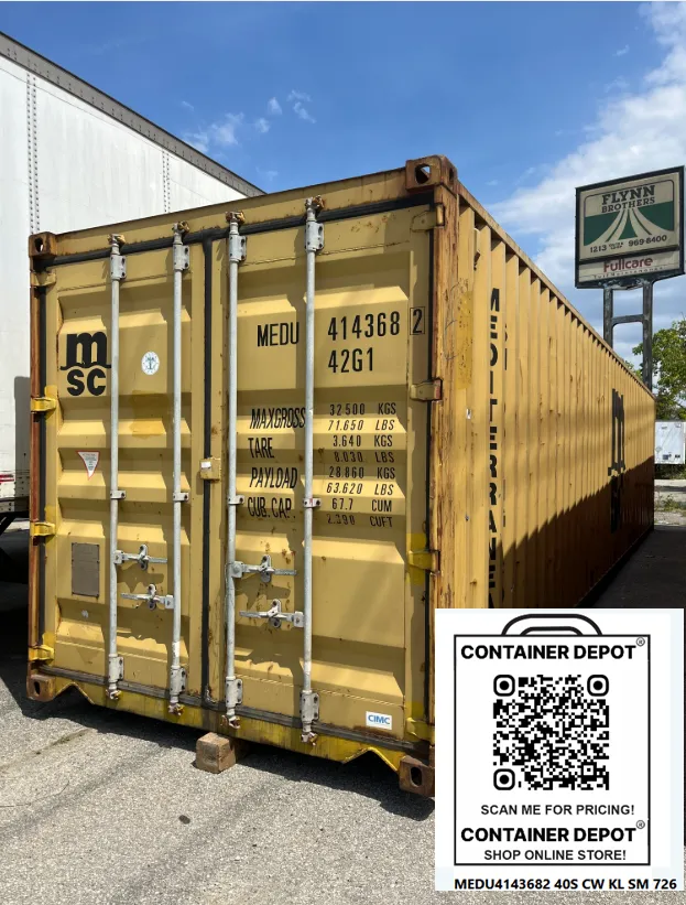 40FT USED ST CW Louisville, KY MEDU4143682 no. 8