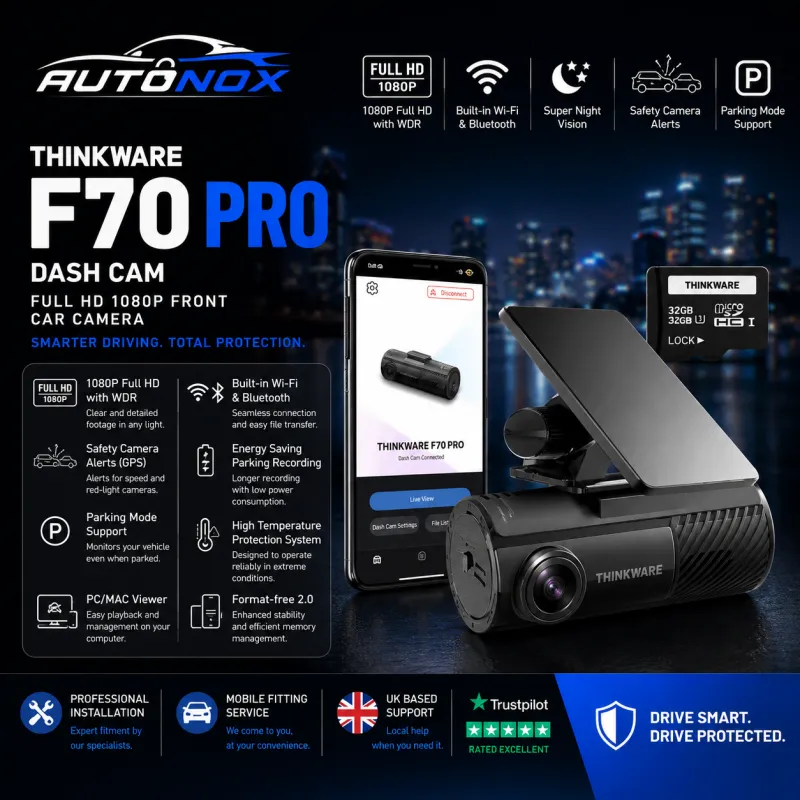 Thinkware F70 Pro Front Dashcam