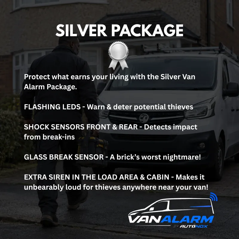 Silver Van Alarm Package
