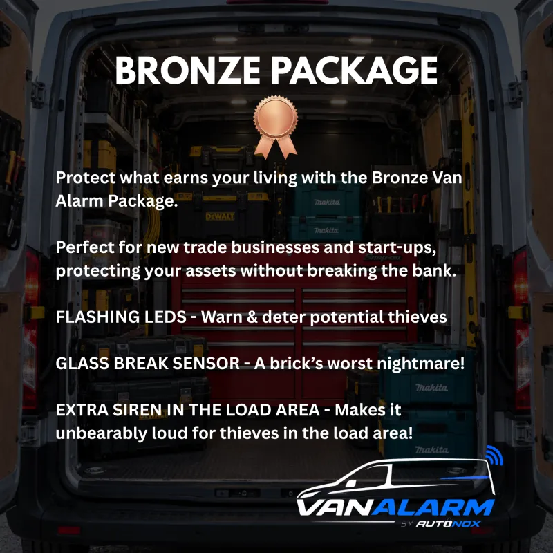 Bronze Van Alarm Package 