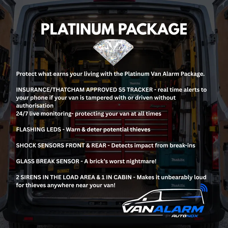 Platinum Van Alarm Package