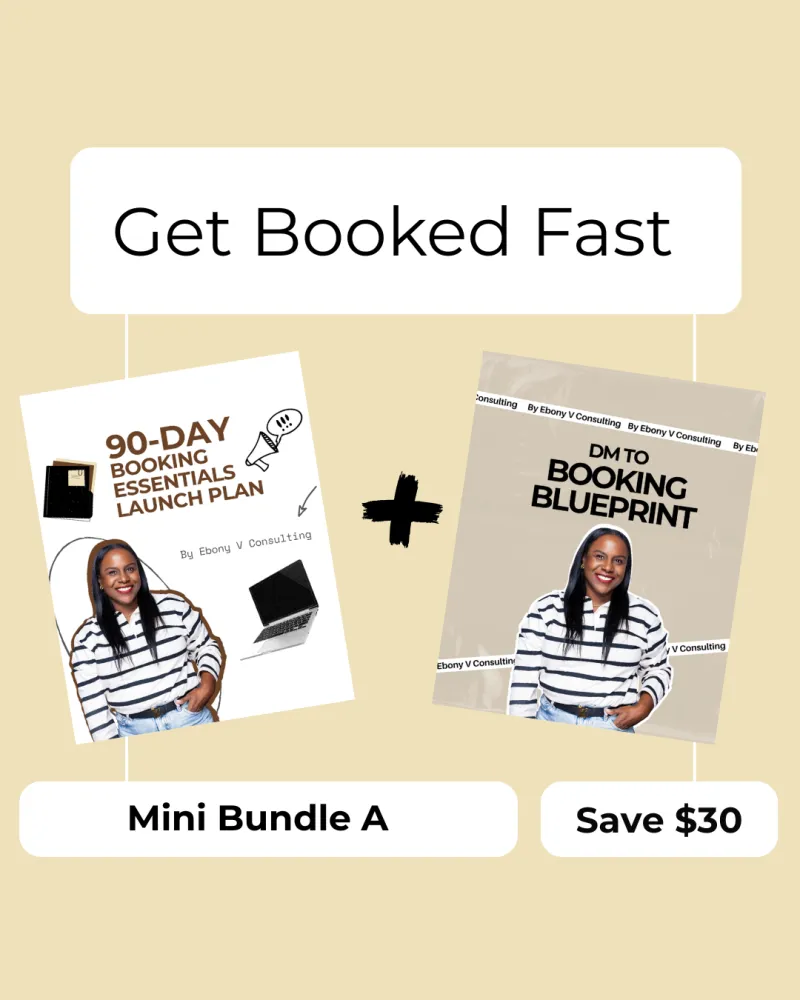 Mini Bundle A: "Get Booked Fast".