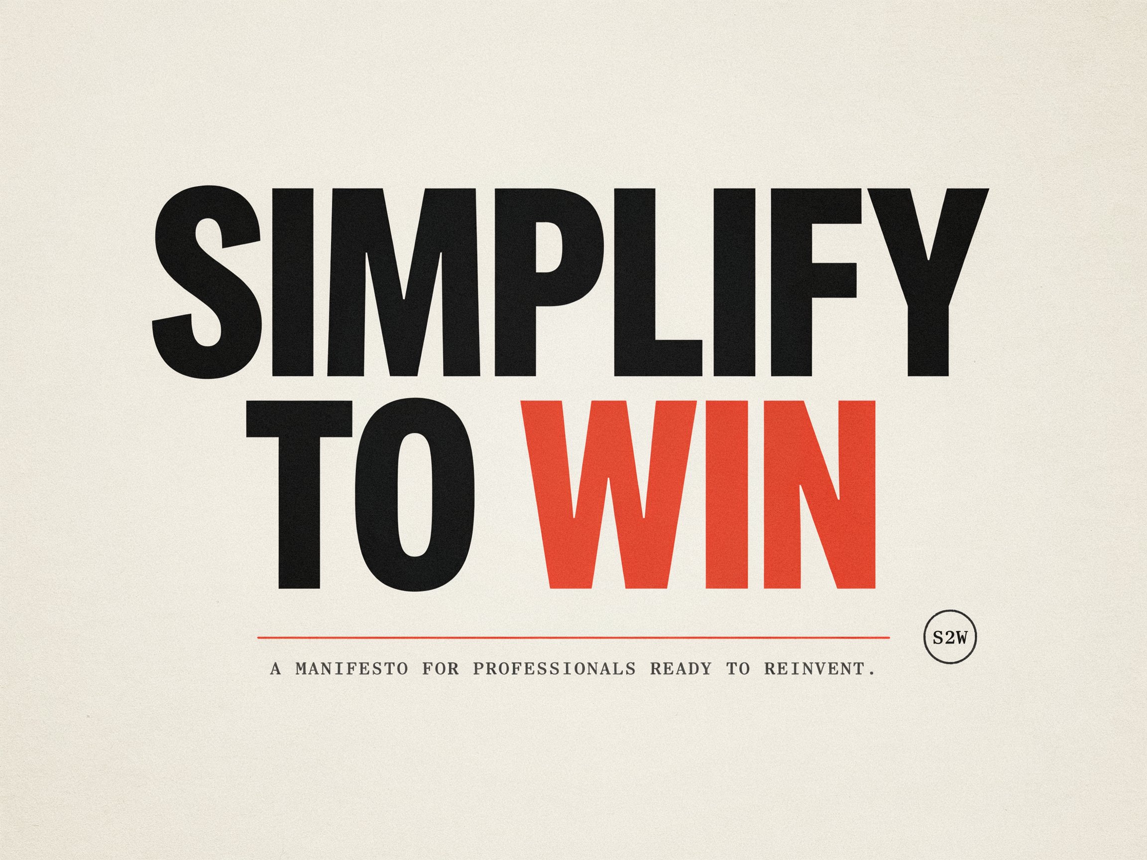 Simplify What's Next