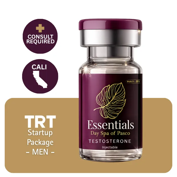 TRT CALI Men's Startup Package 60 days (Consult, Labs, Cypionate 200mg/mL 10mL + Anastrozole 24×1mg)