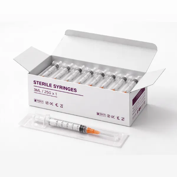 Box of 100 syringes