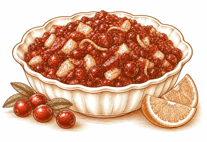 Cranberry Orange Relish (½ Pint)