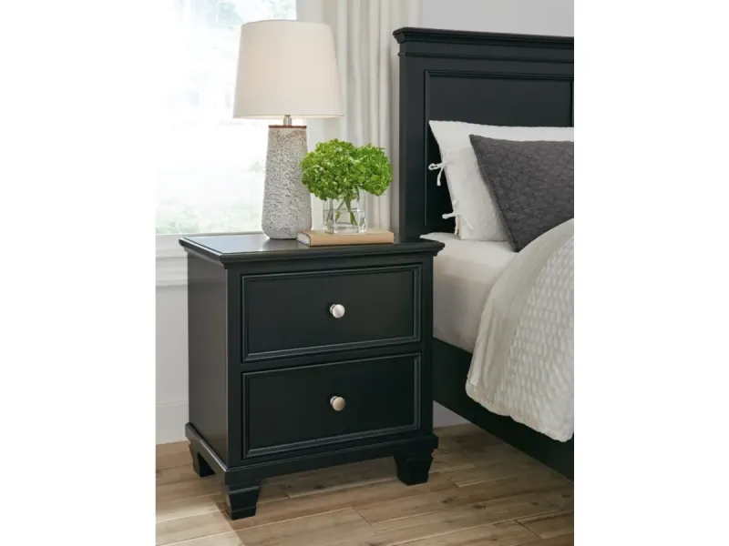  Lanolee Two Drawer Night Stand