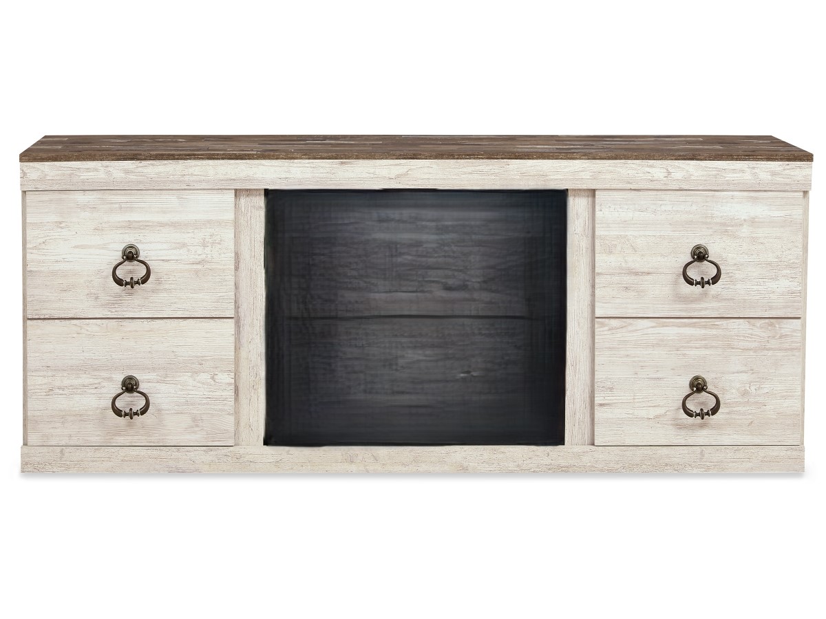 Willowton LG TV Stand w/Fireplace Option- EW0267W8 (EW0267-268,W100-101) 