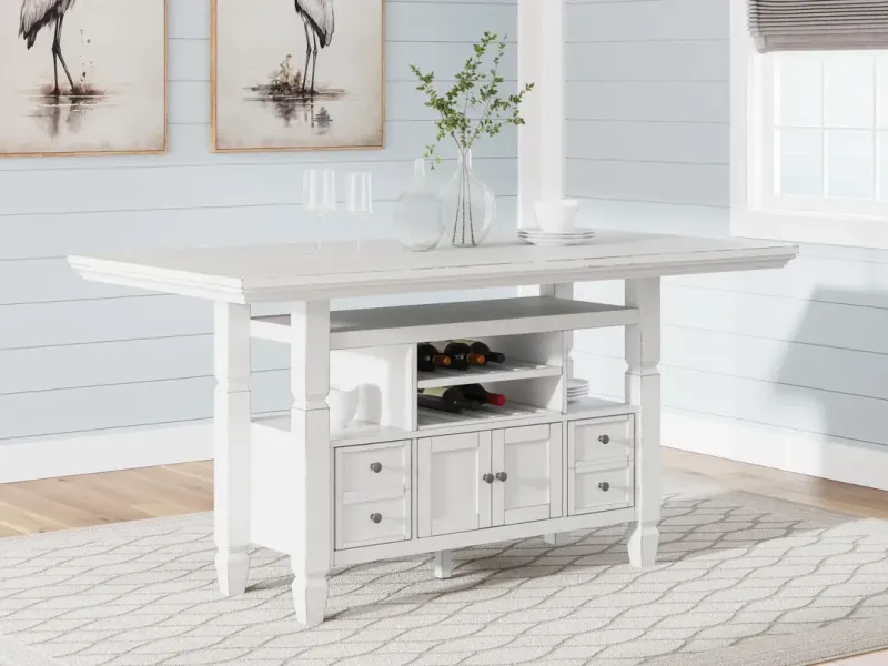 Robbinsdale Counter Height Dining Table-D642D7 (D642-13B,D642-13T)