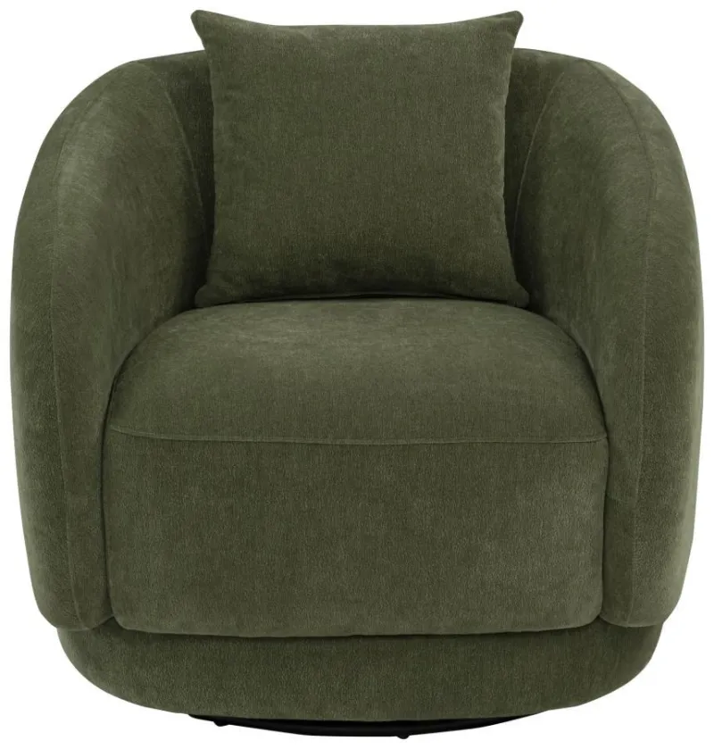 Arnaud Chenille Upholstered Swivel Accent Chair- 902487