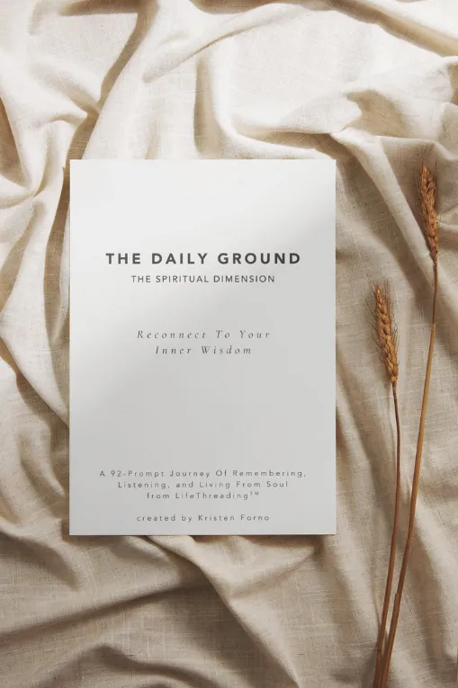 The Spiritual Dimension - The Daily Ground Journal