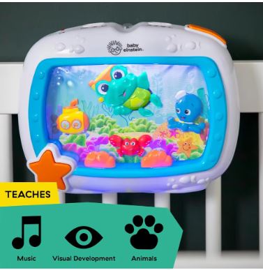 Baby Aquarium SootBaby Aquarium Soother Crher Crib Toy with Remote Control Music Lights & Melodies Sleep Aid  Short Description