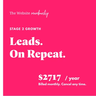 The Website Membership Growth Annual