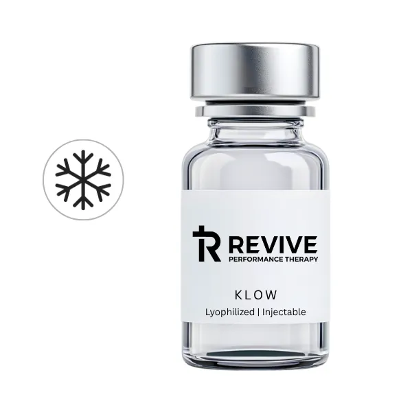 KLOW (BPC-157 / GHK-CU / TB-500 / KPV) 10mg/50mg/10mg/10mg/mL (3mL) - Lyophilized