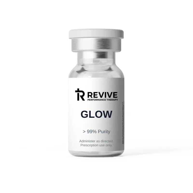 GLOW (BPC-157 / GHK-CU / TB-500)10mg/50mg/10mg/mL (3mL) - Lyophilized