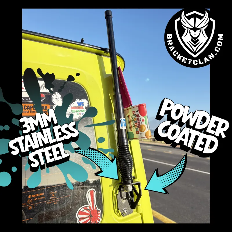 Suzuki Jimny Gen 4 JB64/JB74 Backdoor VHF Antenna Mount