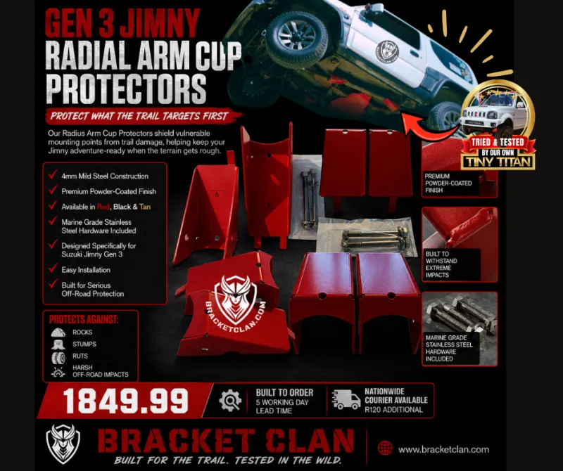 Radial Cup Protector Jimny Gen 3