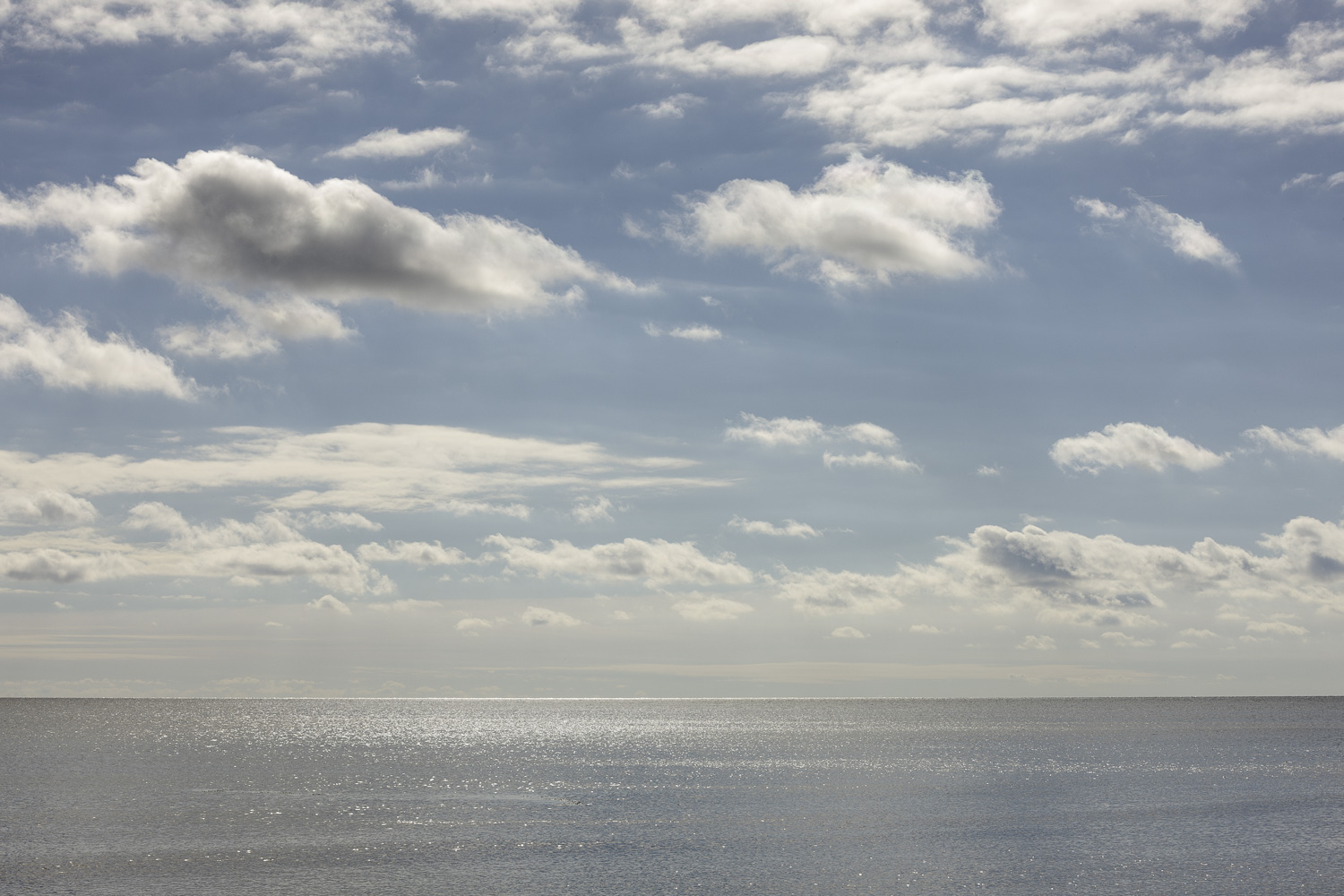 Clouds Drifting over Lake Michigan