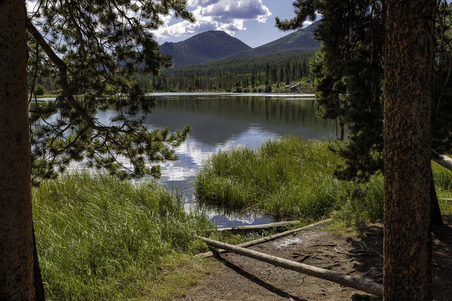 Rocky Mountain Lake View