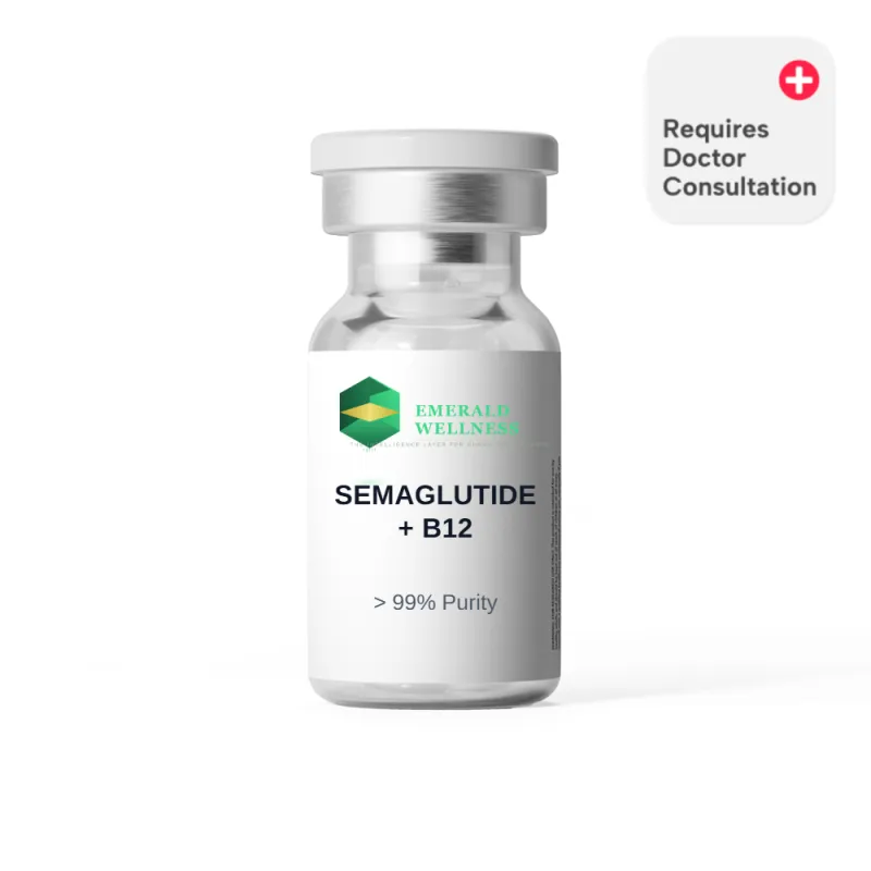 Semaglutide + B12 (2.5mg/1mg, 2mL) 1.25 mg / 0.5 mg per mL