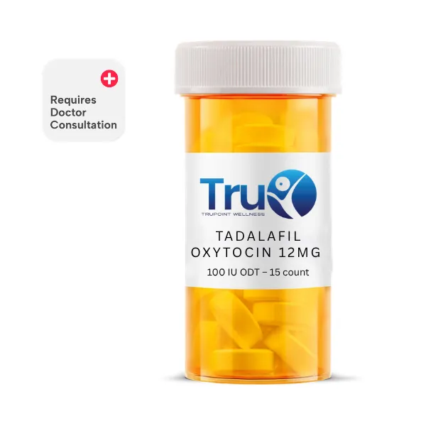 Tadalafil/Oxytocin 12mg/100 IU ODT - 15 Count