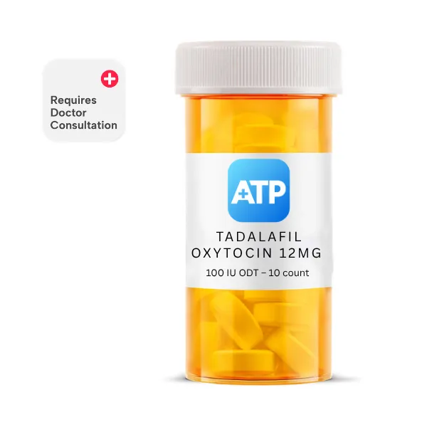 Tadalafil/Oxytocin 12mg/100 IU ODT - 10 Count