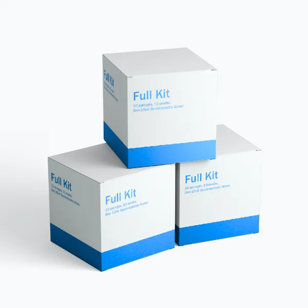 Supply - Starter Kit (10 syringes, 10 swabs, One 10ml Bacteriostatic Water)
