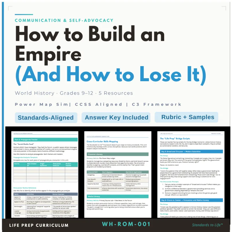 WH-ROM-001 How to Build an Empire (And How to Lose It)