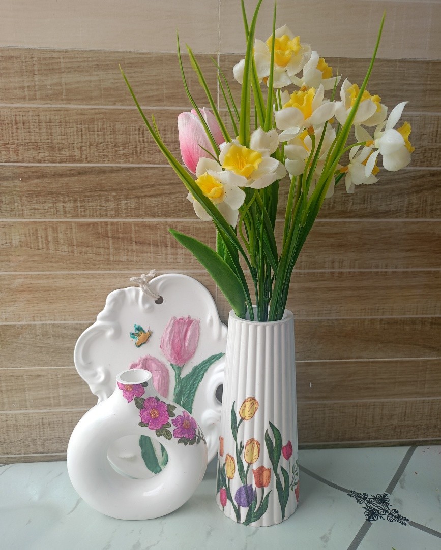 Modern Home Decor - decorative handmade gypsum items, Modern design